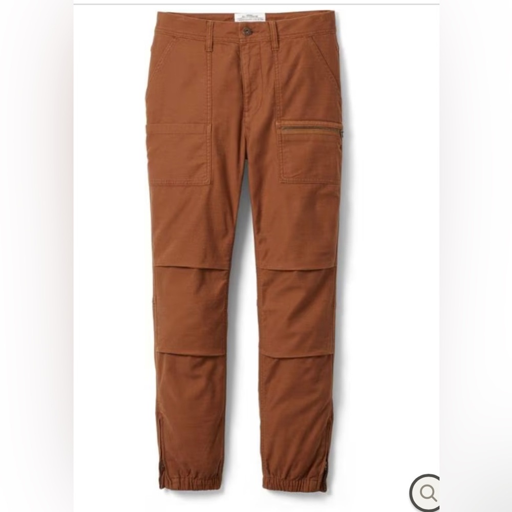 REI wilderness jogger pant in nutmeg brown size 4